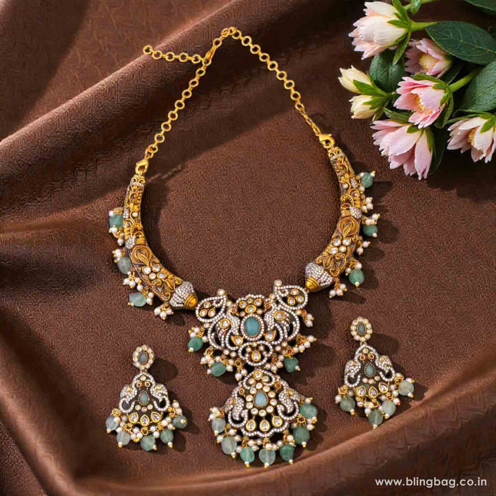 Mint Bellara Hasli Victorian Jewellery Set - New Arrival