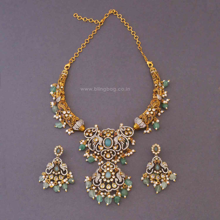 Mint Bellara Hasli Victorian Jewellery Set - New Arrival