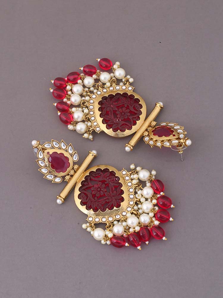 Rani Aaloka Dangler Earrings