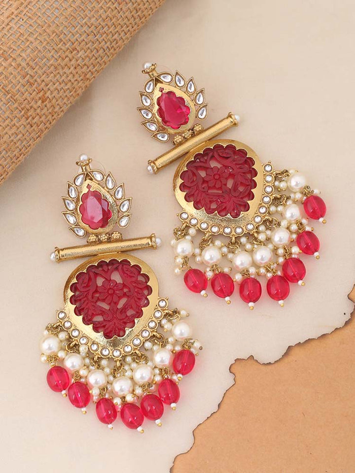 Rani Aaloka Dangler Earrings