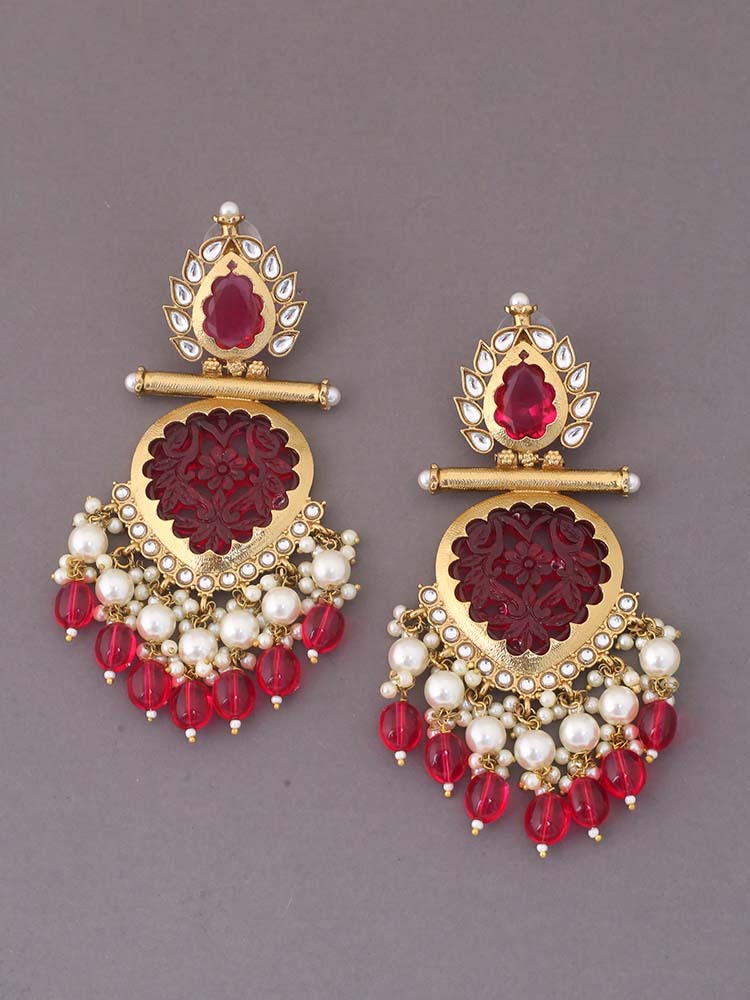 Rani Aaloka Dangler Earrings