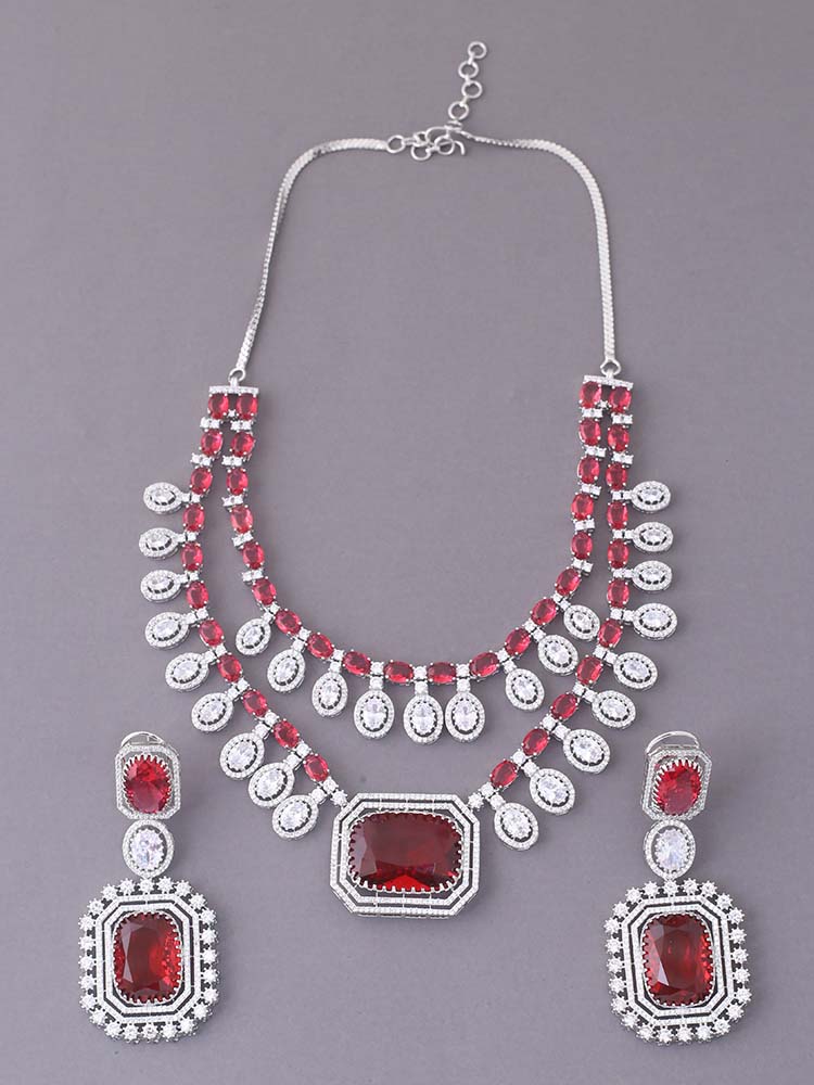 Rani Jerusha Zirconia Jewellery Set