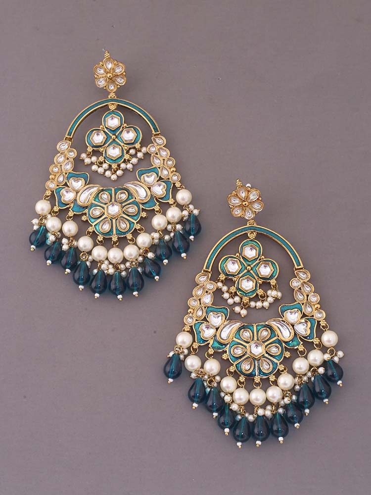 Peacock Dayani Chandbalis