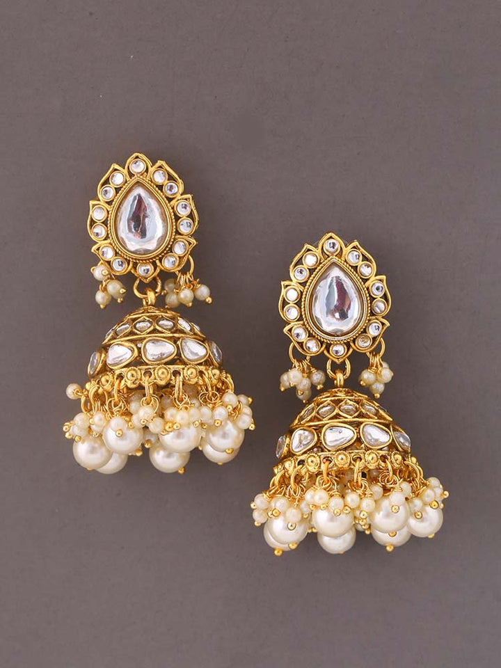 Ivory Shree Jhumkis