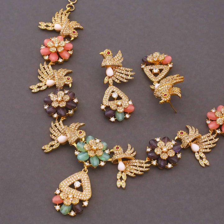 Multicolor Vionnet Victorian Jewellery Set - New Arrival