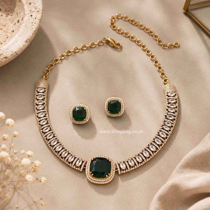 Emerald Clarry Hasli Victorian Jewellery Set - New Arrival