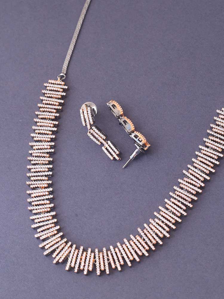 Antique Adriana Zirconia Jewellery Set