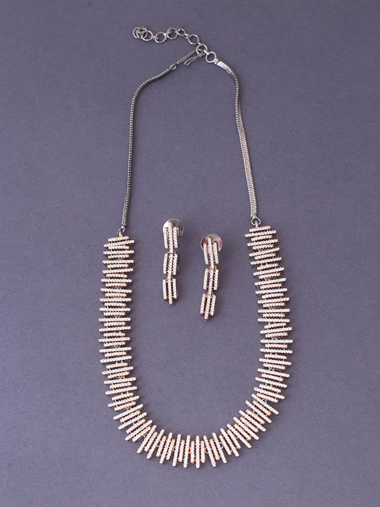 Antique Adriana Zirconia Jewellery Set