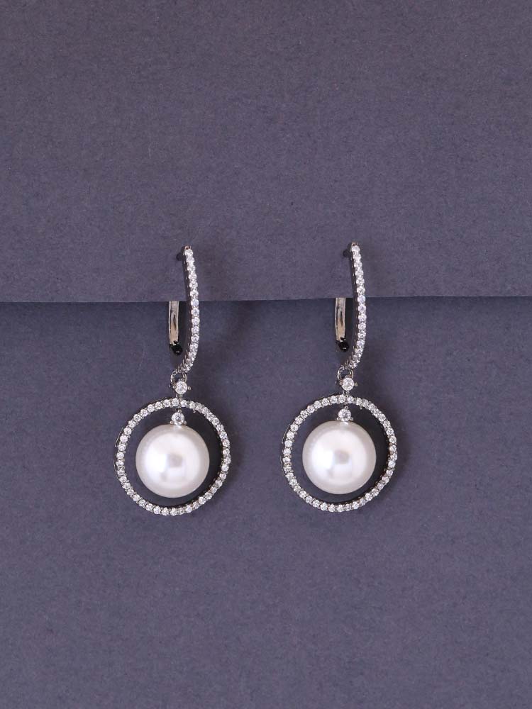 Antique Clemence Zirconia Danglers
