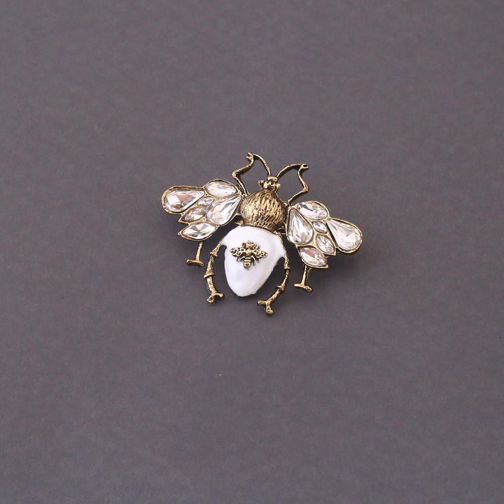Antique Elegant Bee Brooch