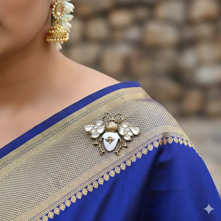 Antique Elegant Bee Brooch