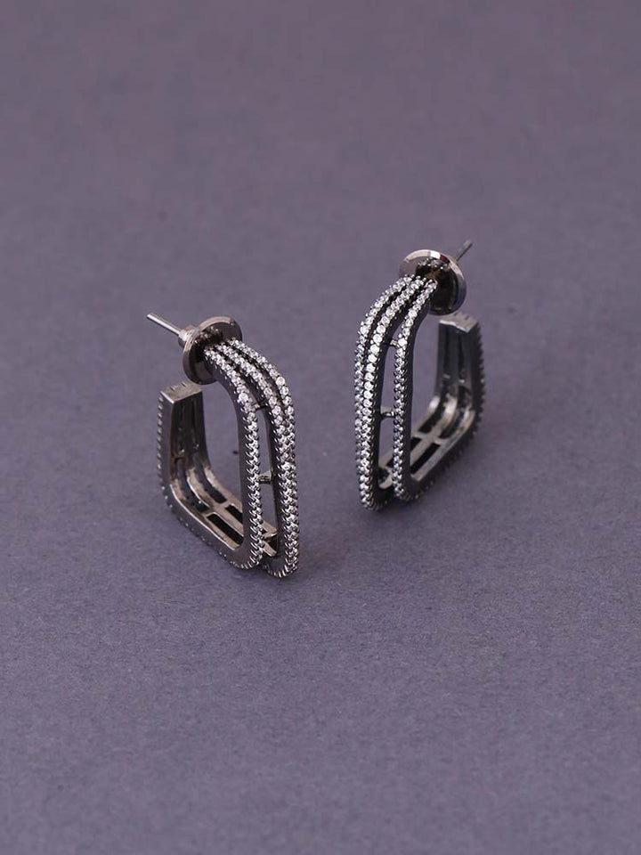 Antique Elle Zirconia Hoops