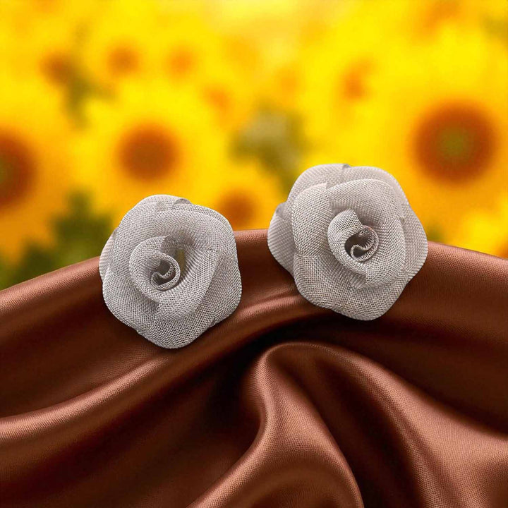 Antique Luiserose Oxidised Studs