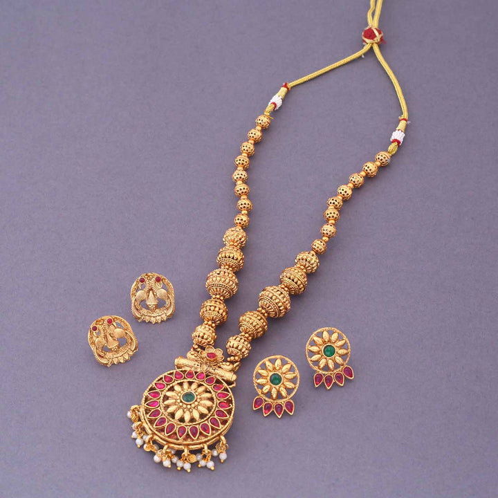 Barnali Reversible Antique Jewellery Set - New Arrival