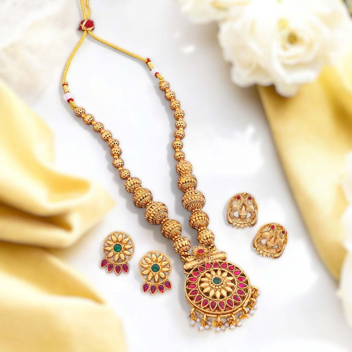 Barnali Reversible Antique Jewellery Set - New Arrival