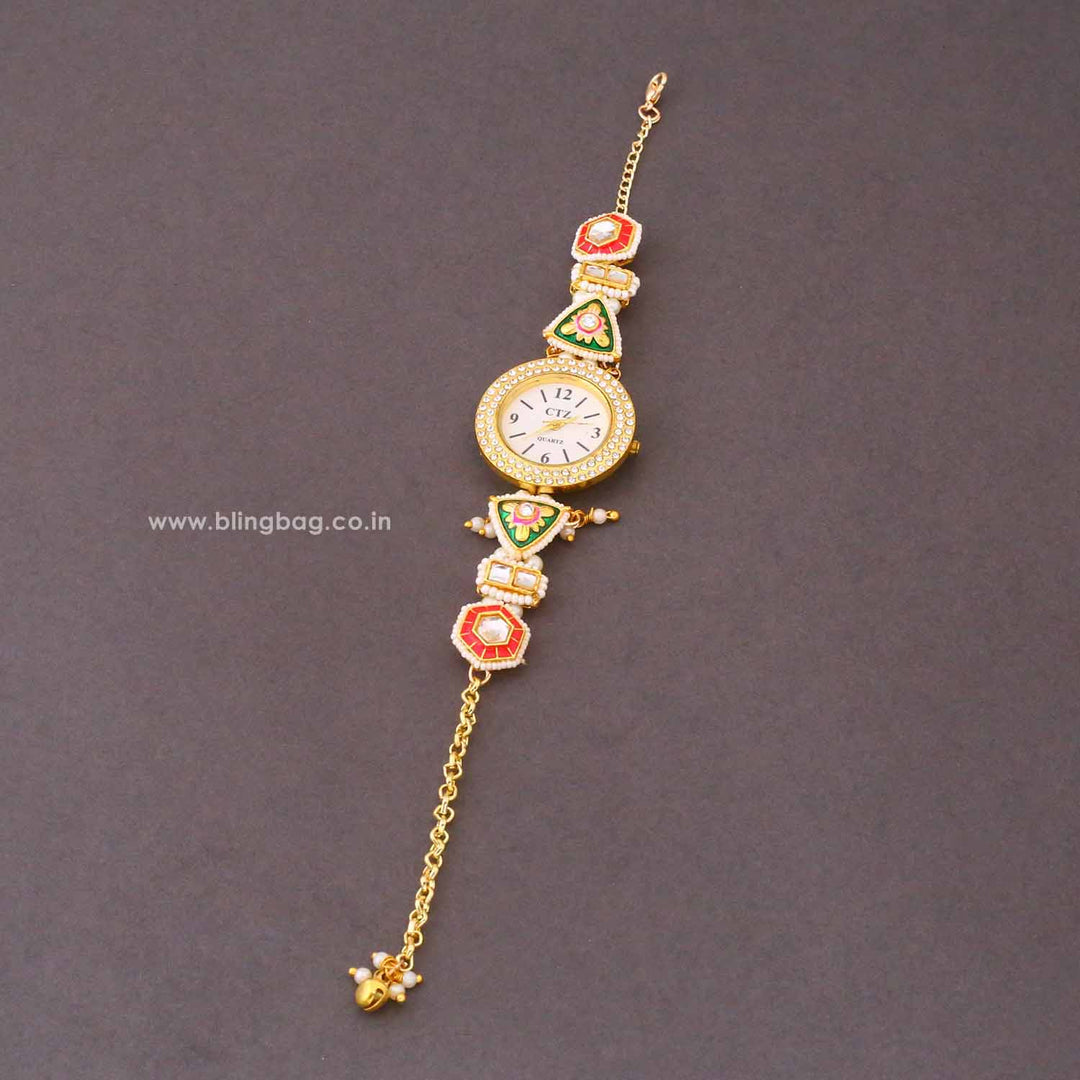 BlingBag Aaishree Adjustable Bracelet Watch