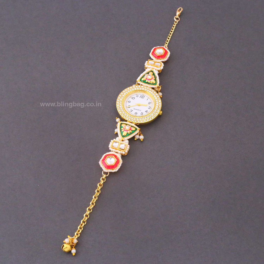 BlingBag Aaishree Adjustable Bracelet Watch