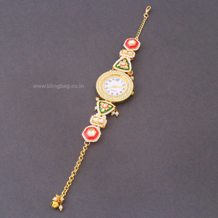 BlingBag Aaishree Adjustable Bracelet Watch