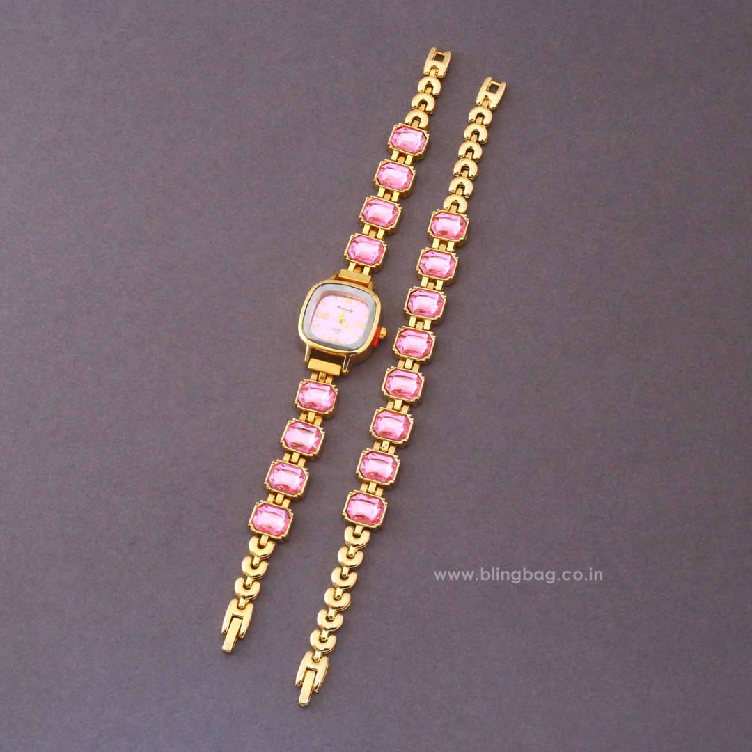 BlingBag Blush Adoria Bracelet Watch