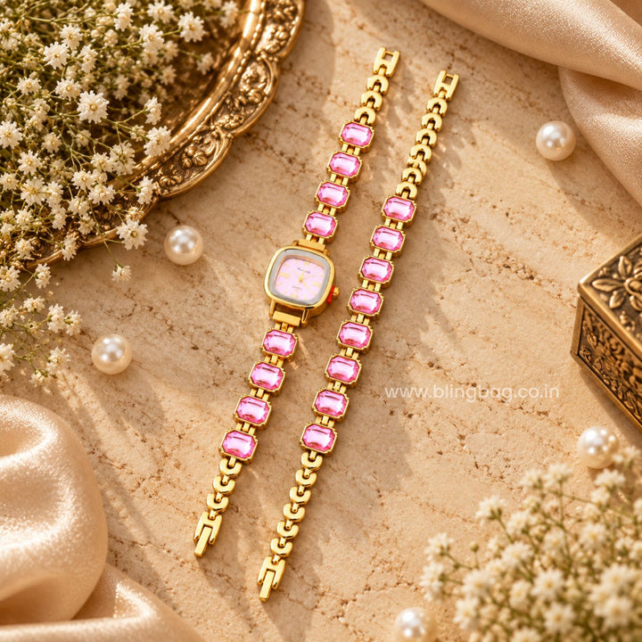 BlingBag Blush Adoria Bracelet Watch