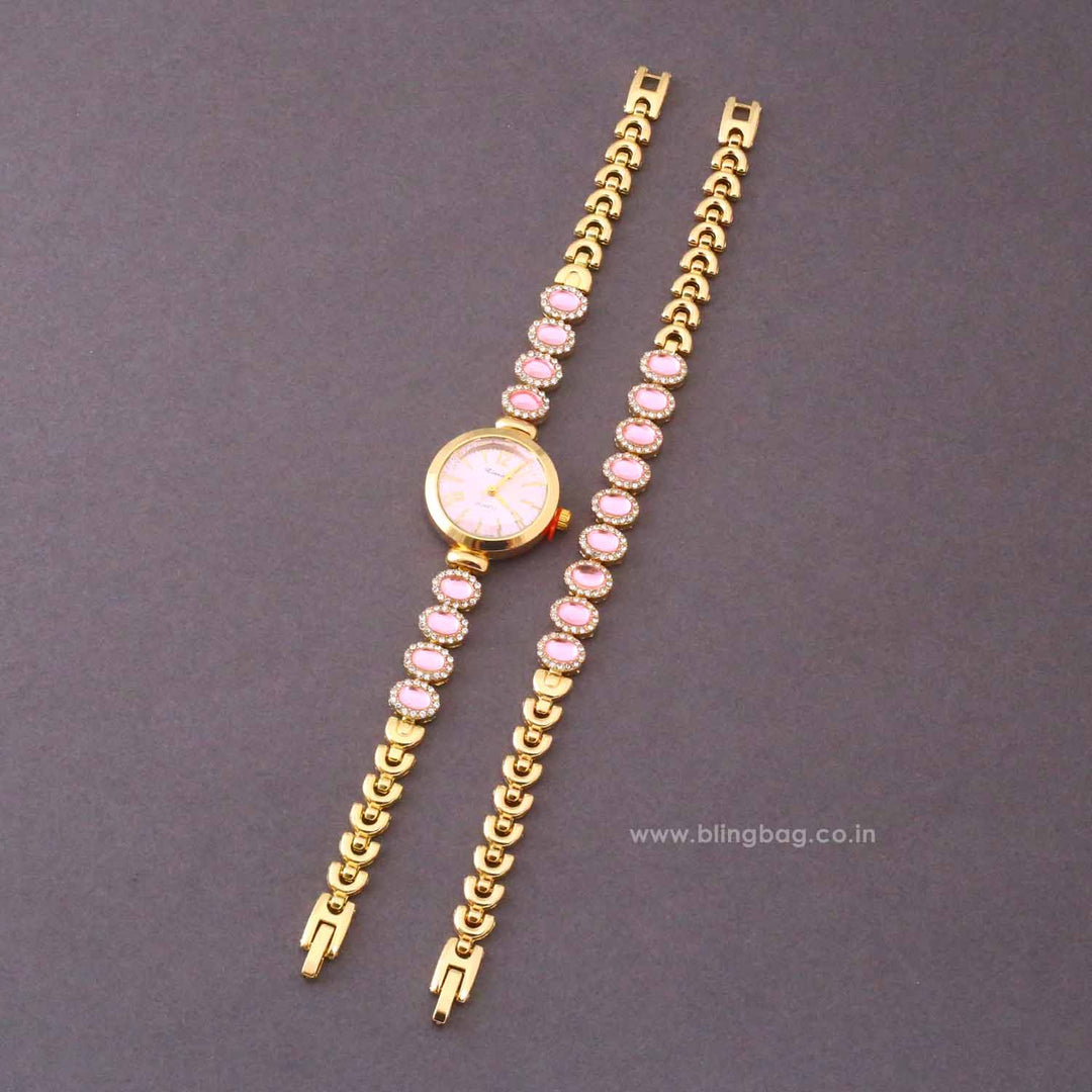 BlingBag Blush Vairini Bracelet Watch