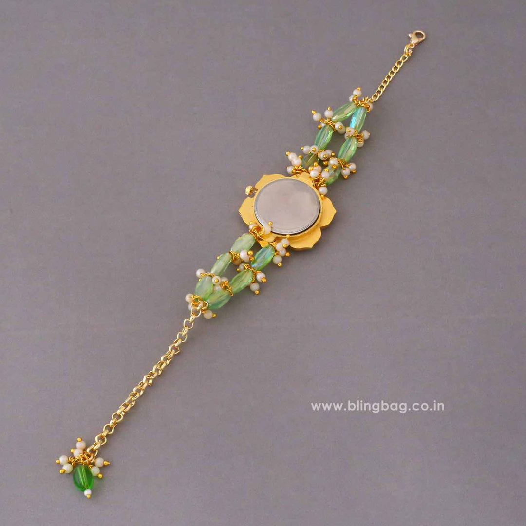 BlingBag Emerald  Meeraini  Kashmiri Watch