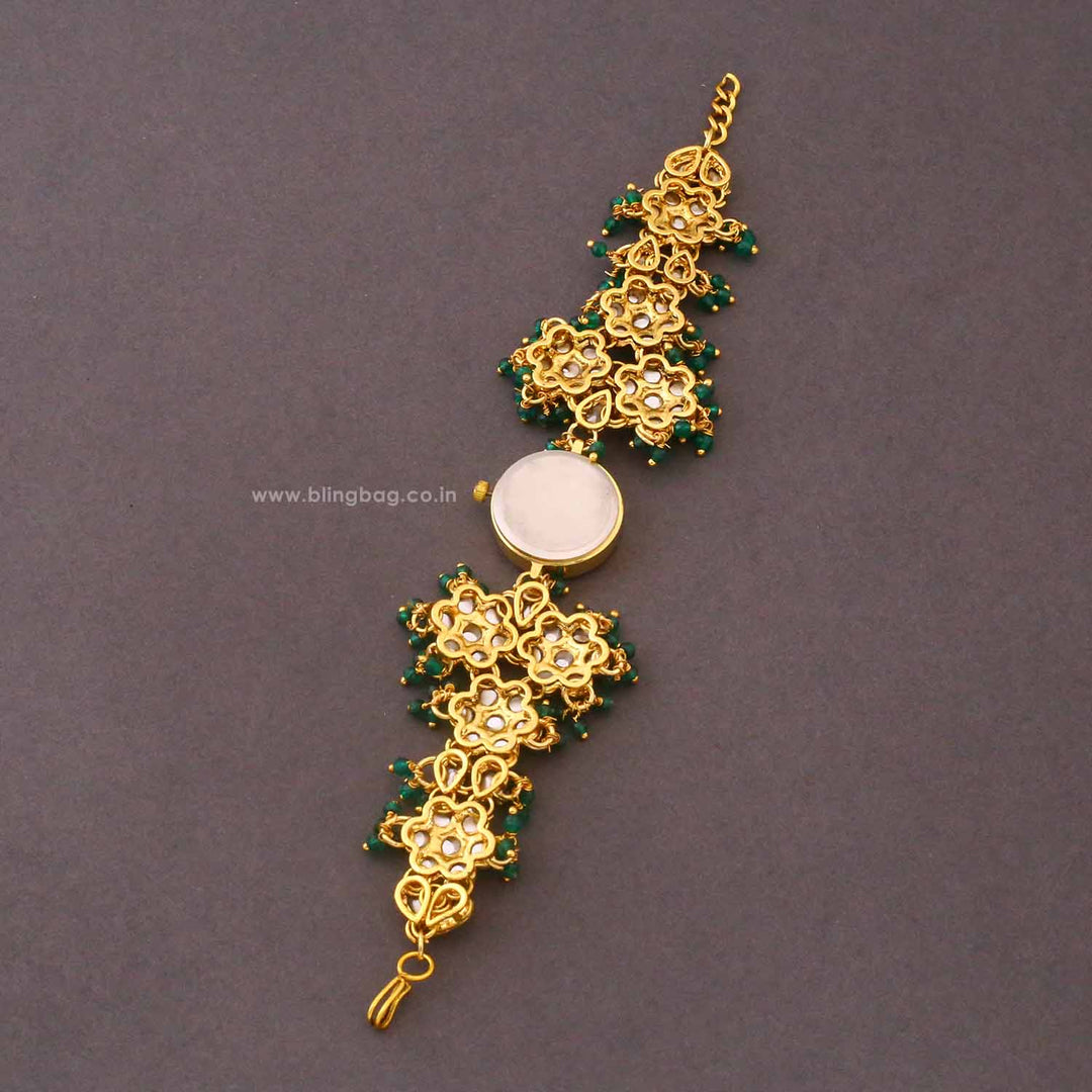 BlingBag Emerald Sajyana Kashmiri Watch