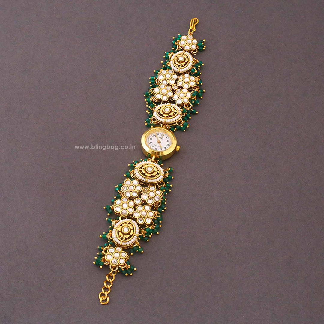 BlingBag Emerald Shivansh Kashmiri Watch