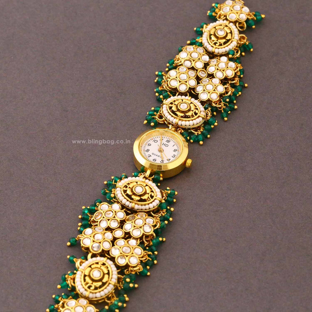 BlingBag Emerald Shivansh Kashmiri Watch