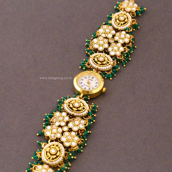 BlingBag Emerald Shivansh Kashmiri Watch