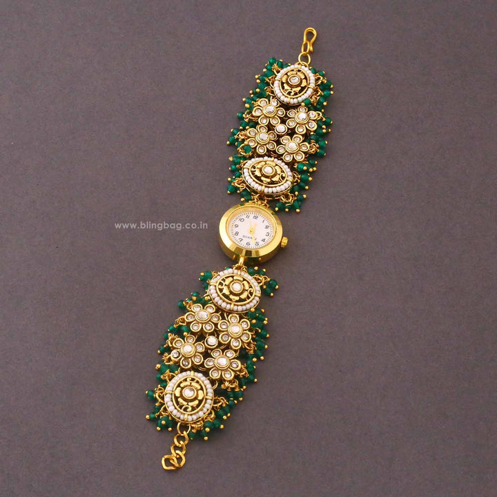 BlingBag Emerald Tarisaa Kashmiri Watch
