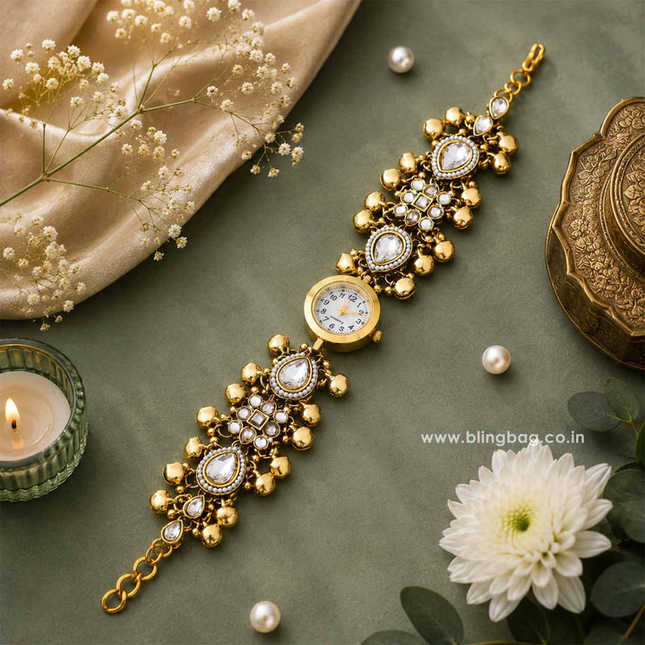 BlingBag Golden Diyaini Heritage Watch