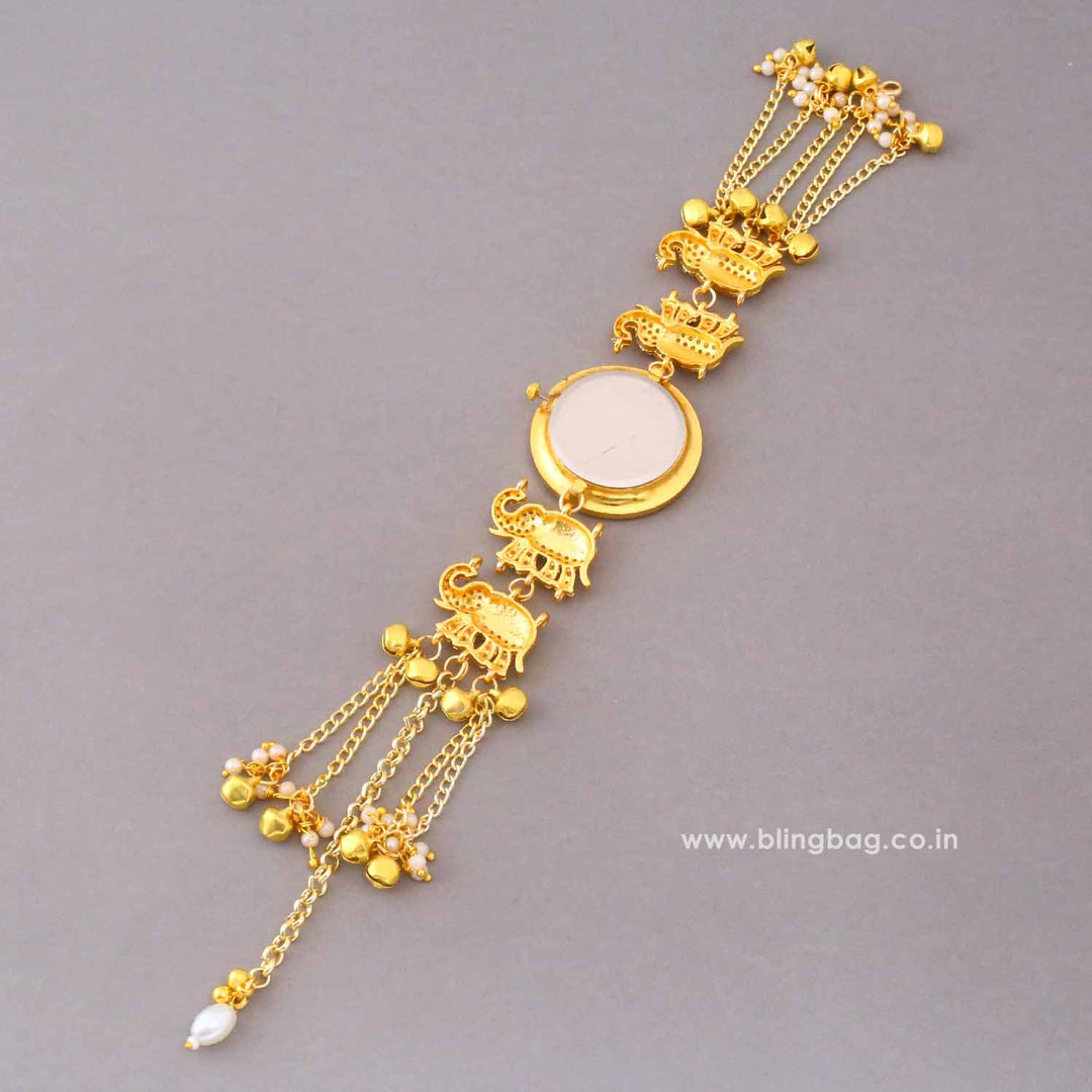 BlingBag Golden Gauri Kashmiri Watch