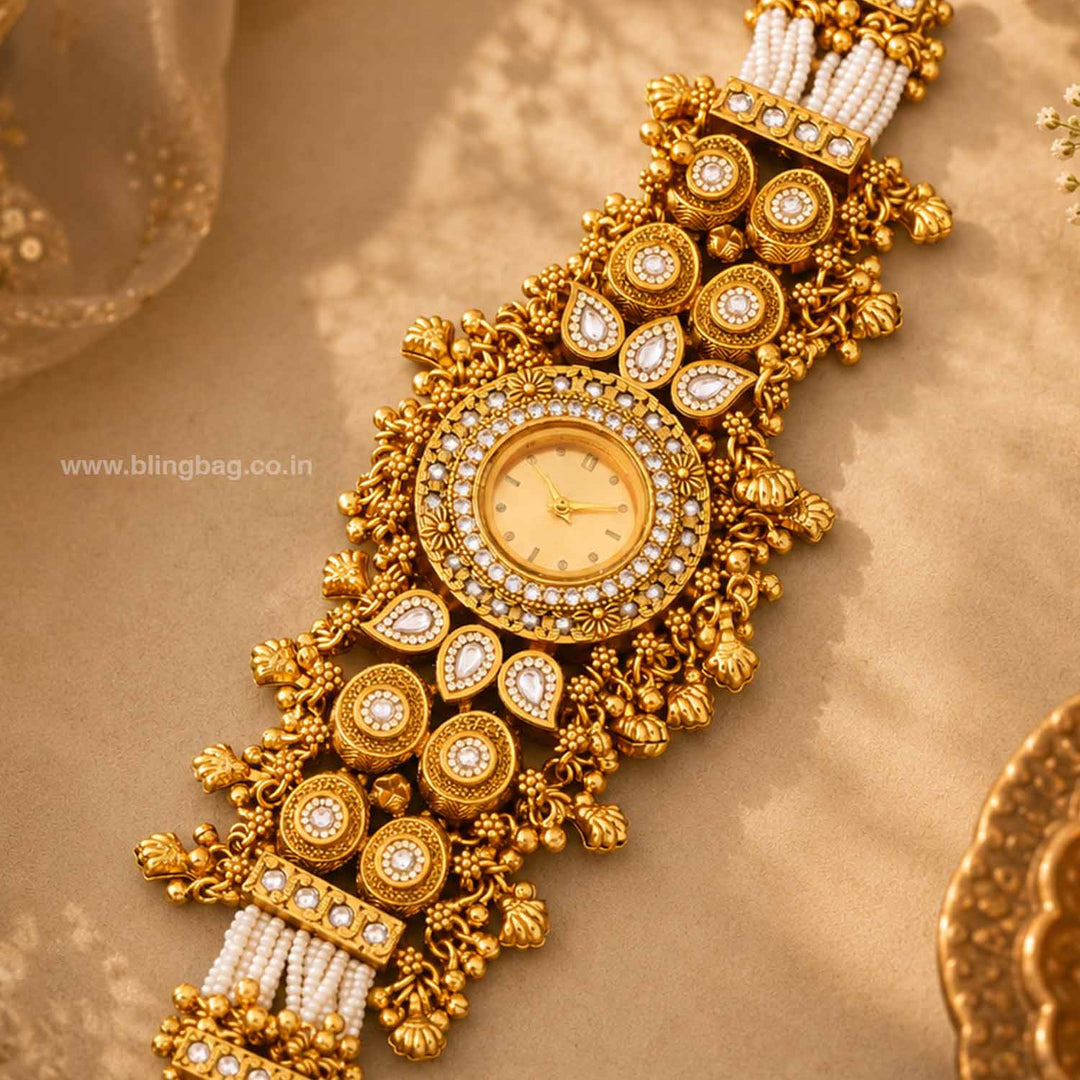 BlingBag Golden Iraini Heritage Watch