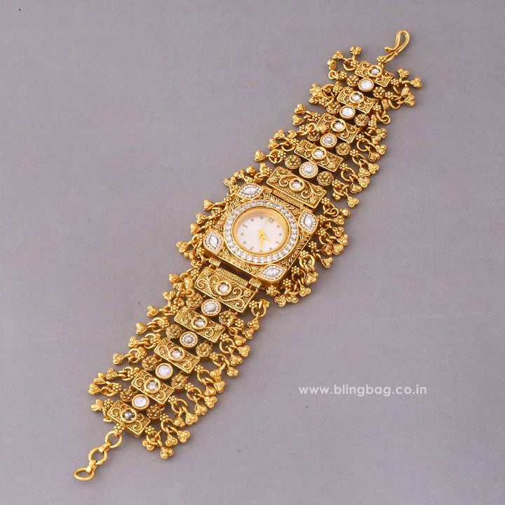 BlingBag Golden Kiaraani Heritage Watch