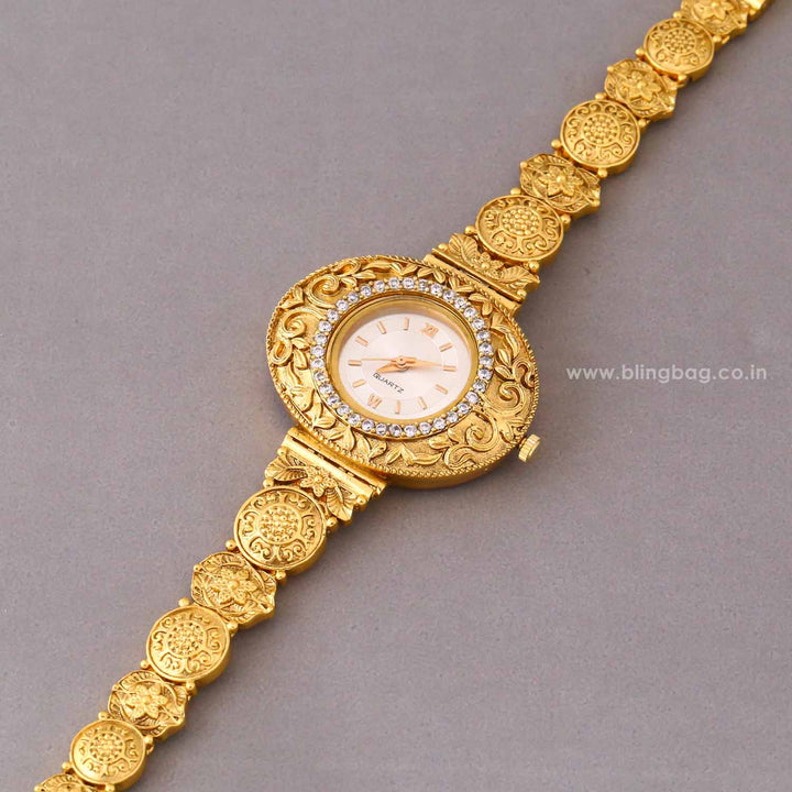 BlingBag Golden Kirana Heritage Watch