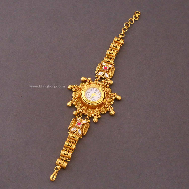 BlingBag Golden Laresna Heritage Watch