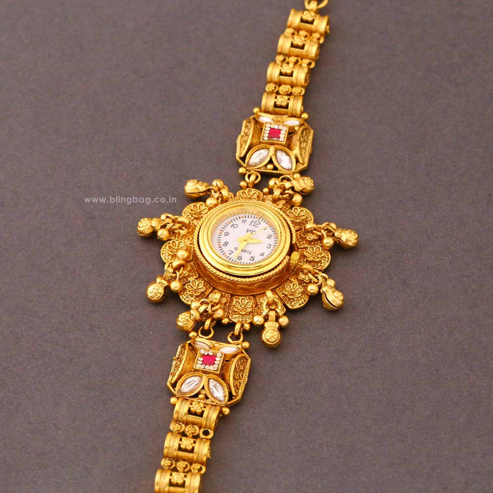 BlingBag Golden Laresna Heritage Watch