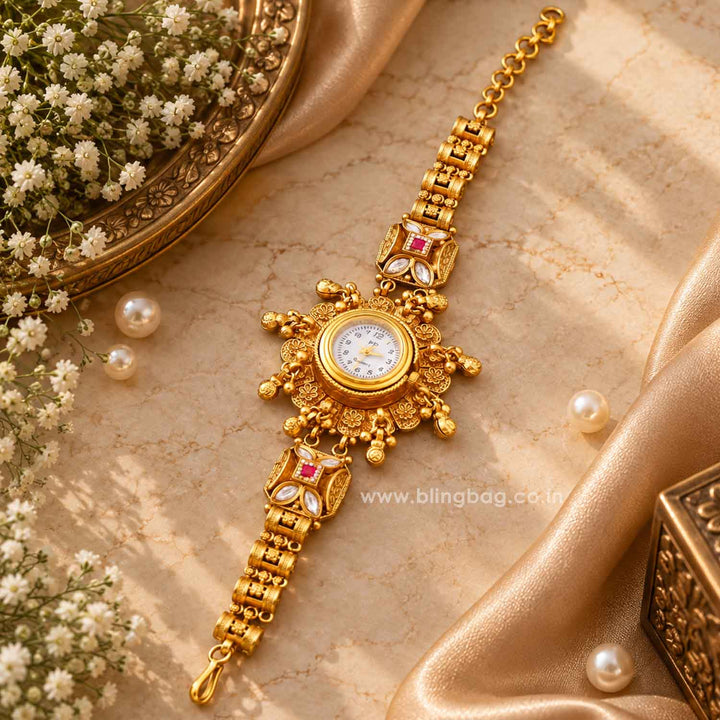 BlingBag Golden Laresna Heritage Watch