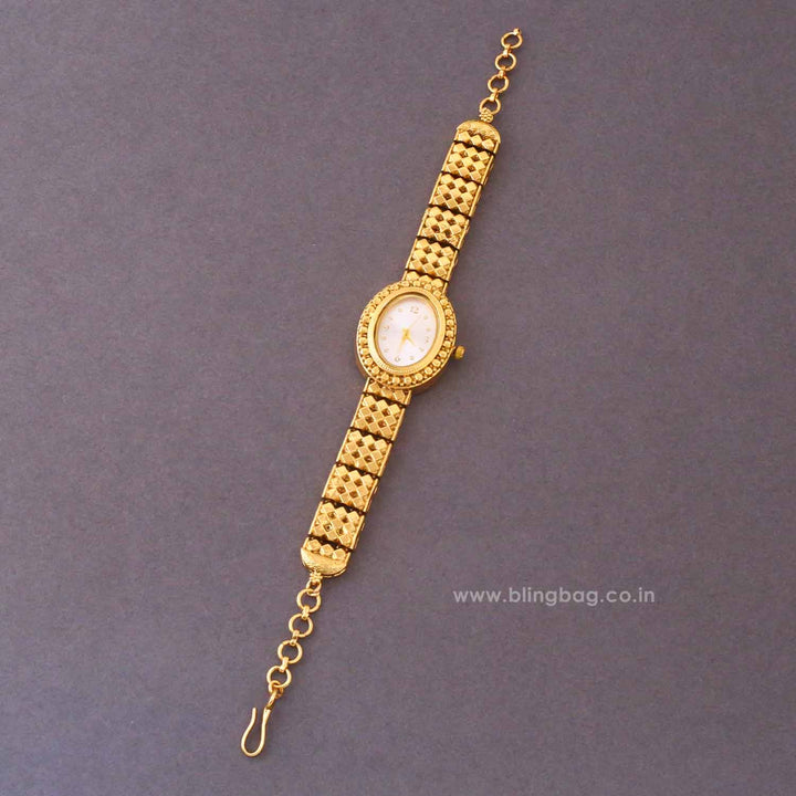 BlingBag Golden Lunox Heritage Watch
