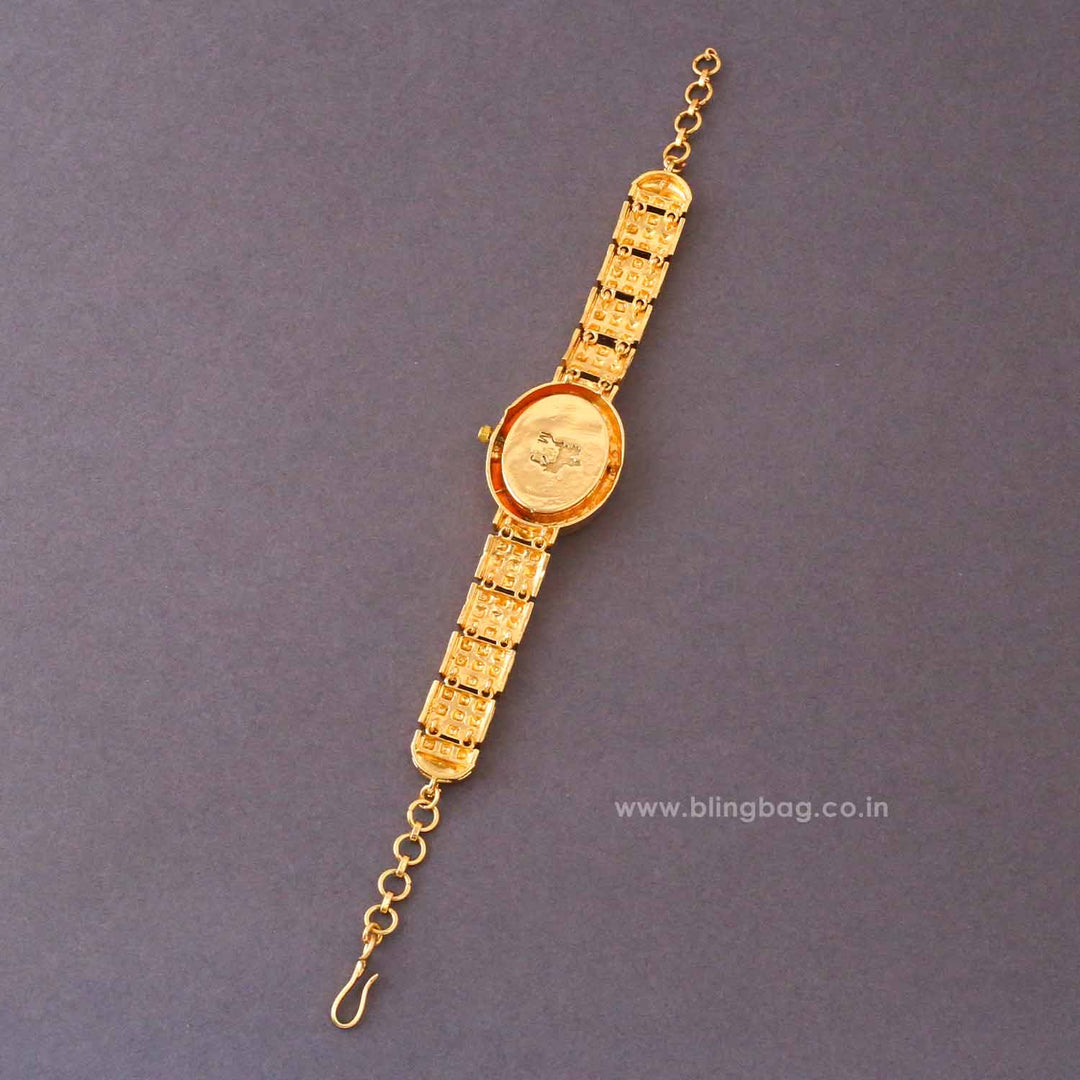 BlingBag Golden Lunox Heritage Watch