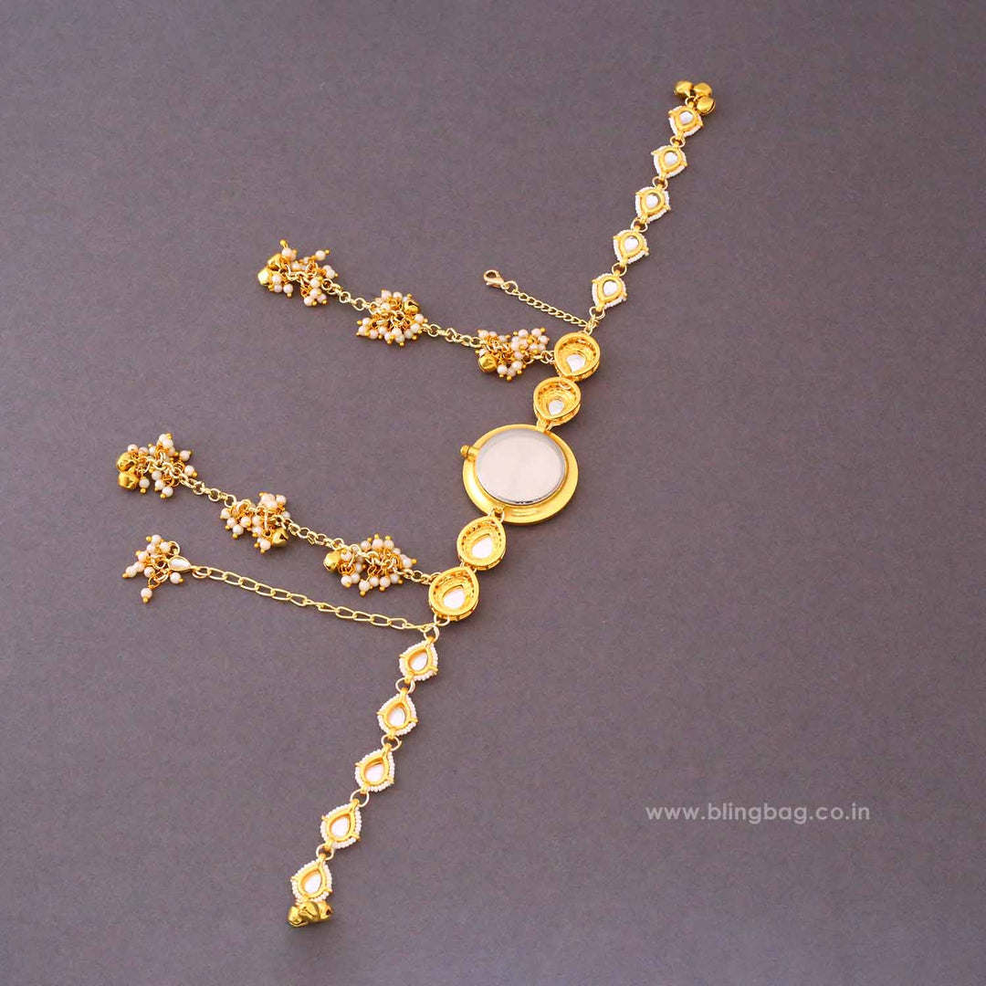 BlingBag Golden Naira Kashmiri Watch
