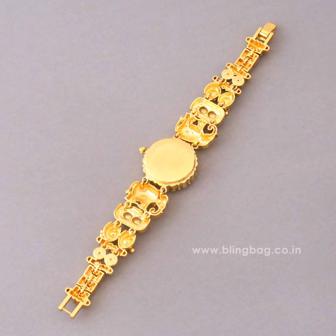 BlingBag Golden Nishasha Heritage Watch -  I