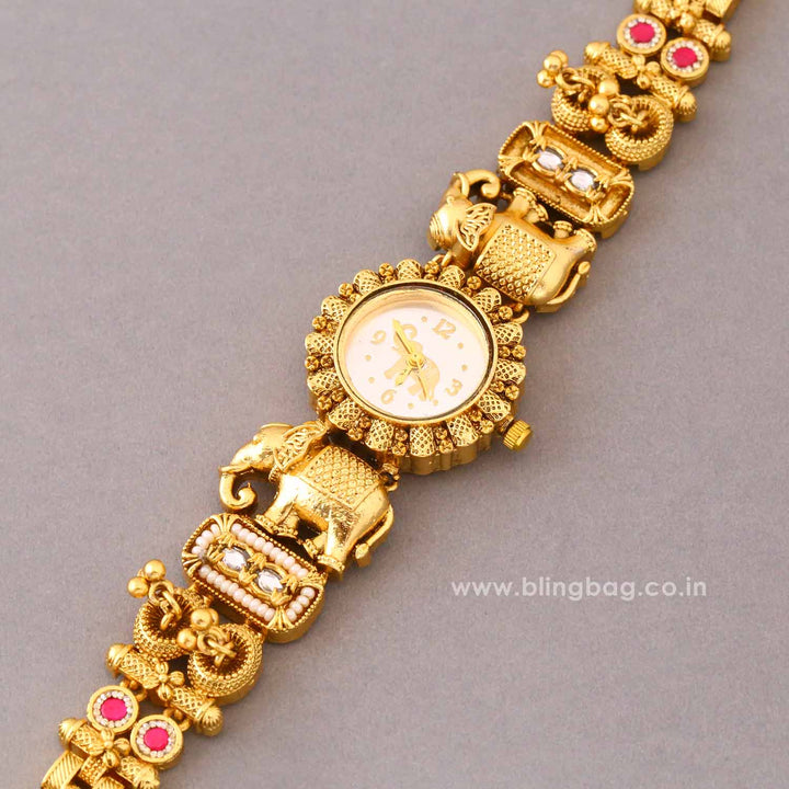 BlingBag Golden Nishasha Heritage Watch -  II