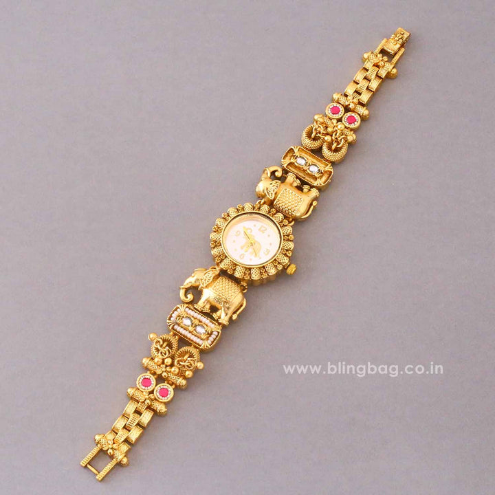 BlingBag Golden Nishasha Heritage Watch -  II