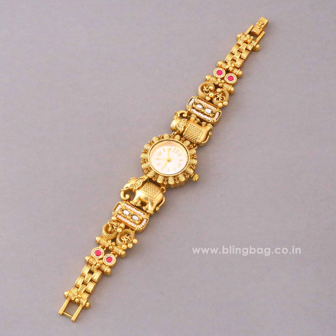 BlingBag Golden Nishasha Heritage Watch -  III
