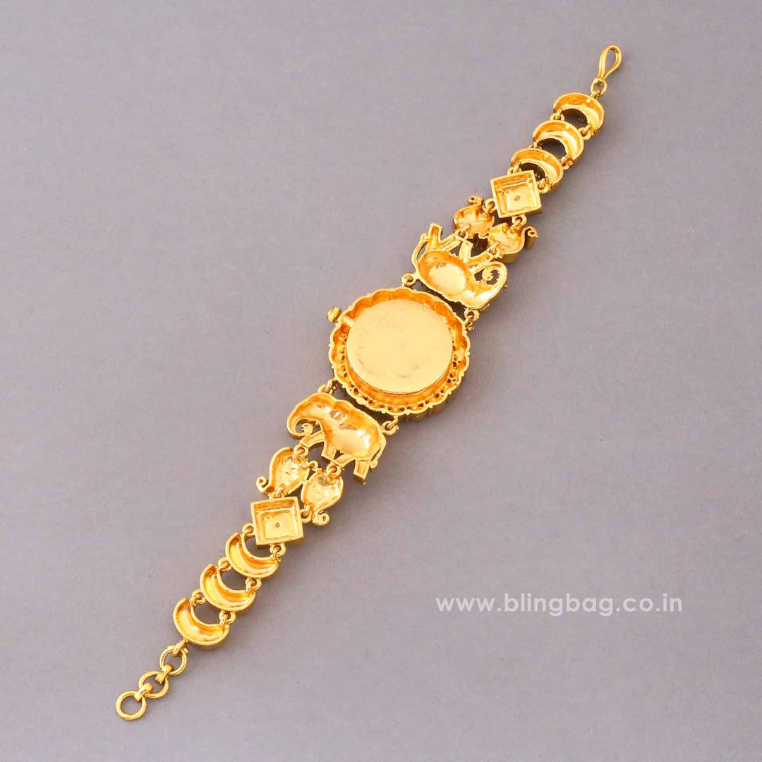 BlingBag Golden Payalsha Heritage Watch -  I