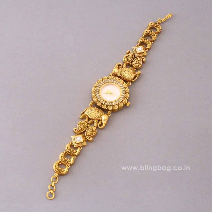 BlingBag Golden Payalsha Heritage Watch -  I