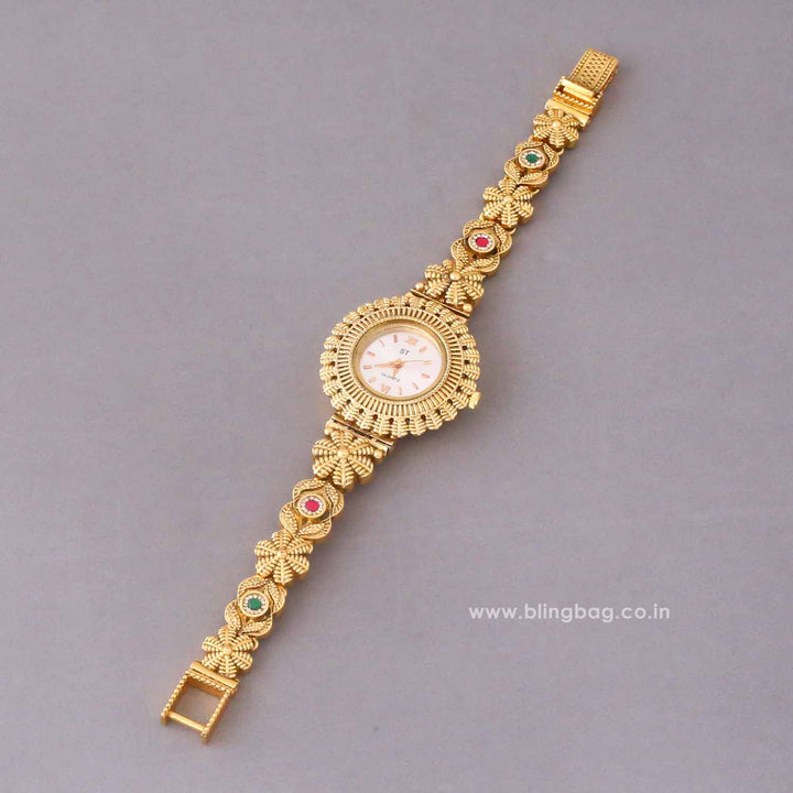 BlingBag Golden Riyaika Heritage Watch
