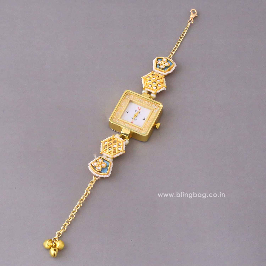 BlingBag Golden Roshnii Bracelet Watch